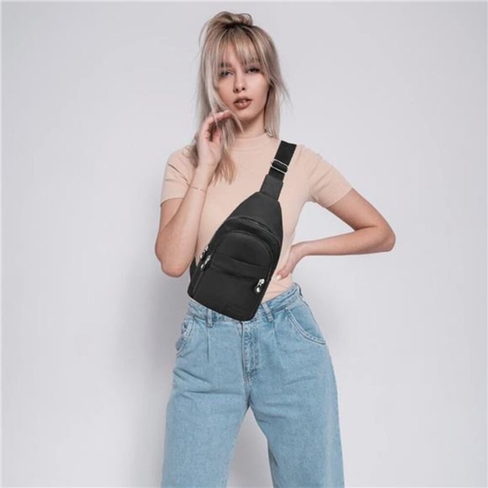 Small Sling Backpack Crossbody Sling Bag, Chest Bag Daypack Fanny Pack Cross - Picture 7 of 7